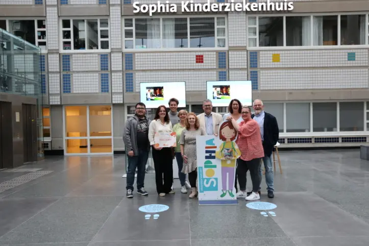 Donatie naar het Sophia Kinderziekenhuis